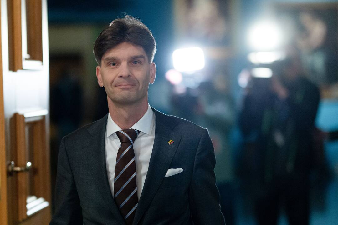 I. Vėgėlės porinkiminė spaudos konferencija