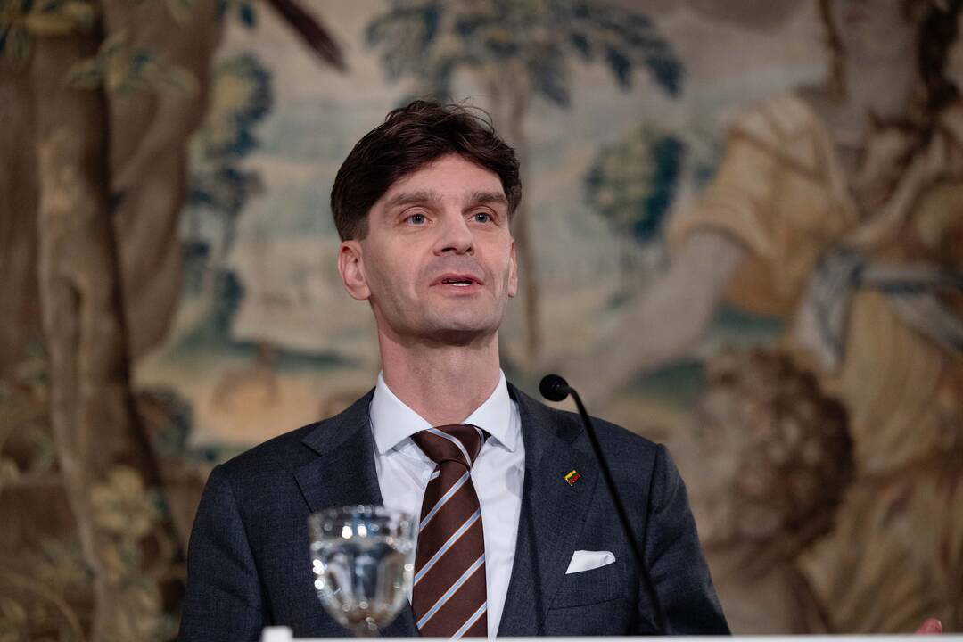 I. Vėgėlės porinkiminė spaudos konferencija