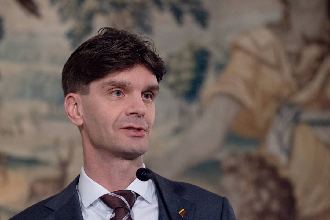I. Vėgėlės porinkiminė spaudos konferencija