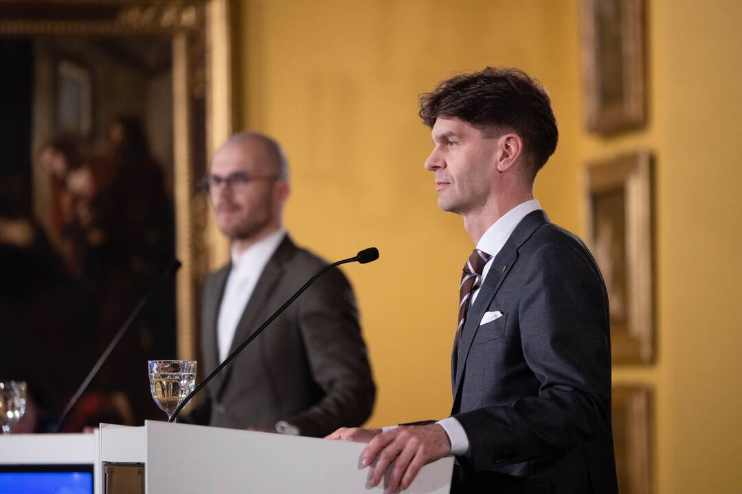 I. Vėgėlės porinkiminė spaudos konferencija