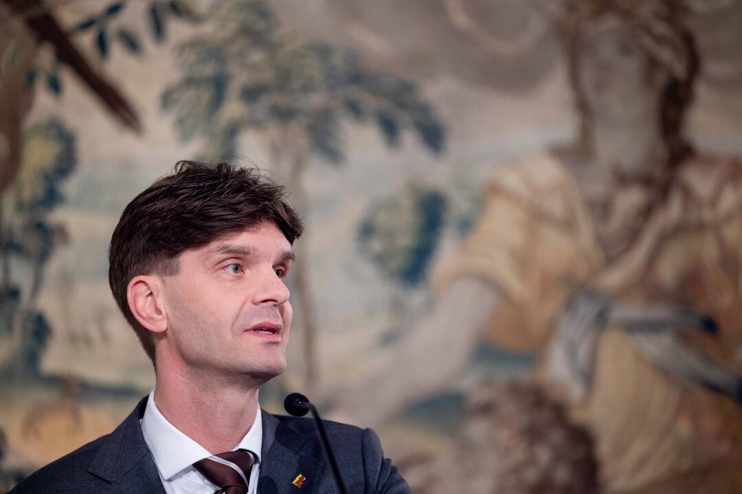 I. Vėgėlės porinkiminė spaudos konferencija