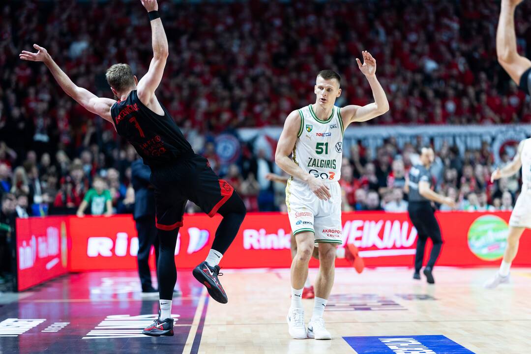 „Betsafe-LKL“ rungtynės: Vilniaus „Rytas“ – Kauno „Žalgiris“