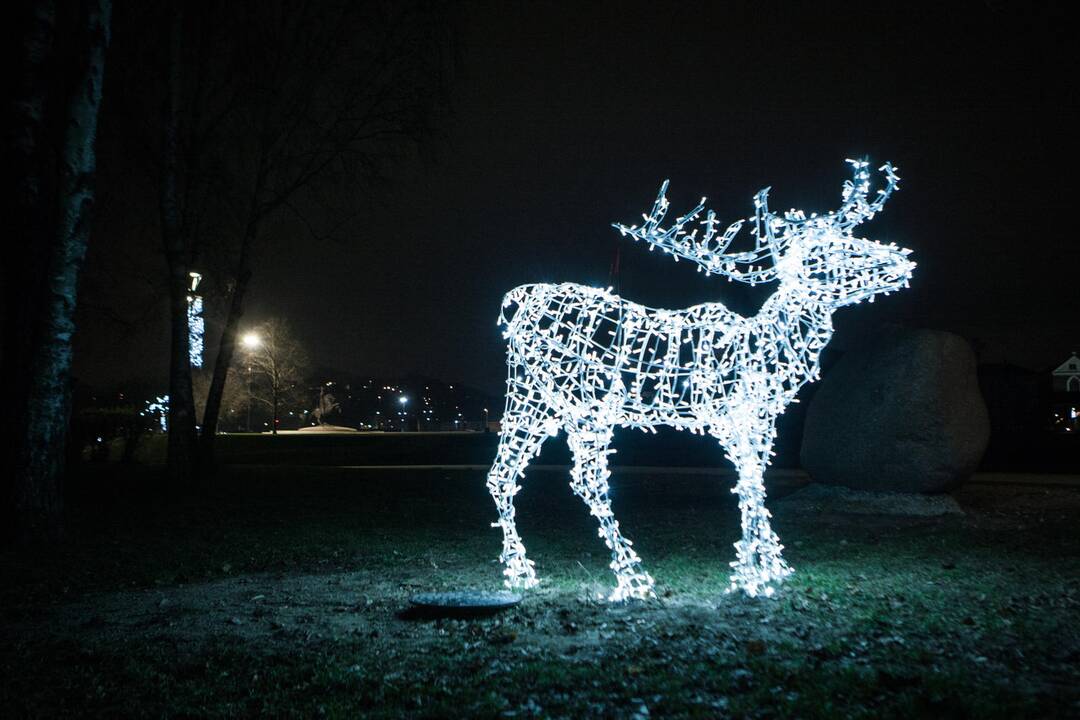Kaunas pradeda puoštis artėjančioms šventėms