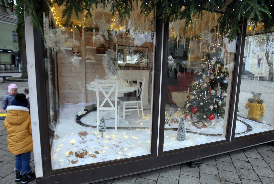 Kauno eglutė laukia įžiebimo šventės