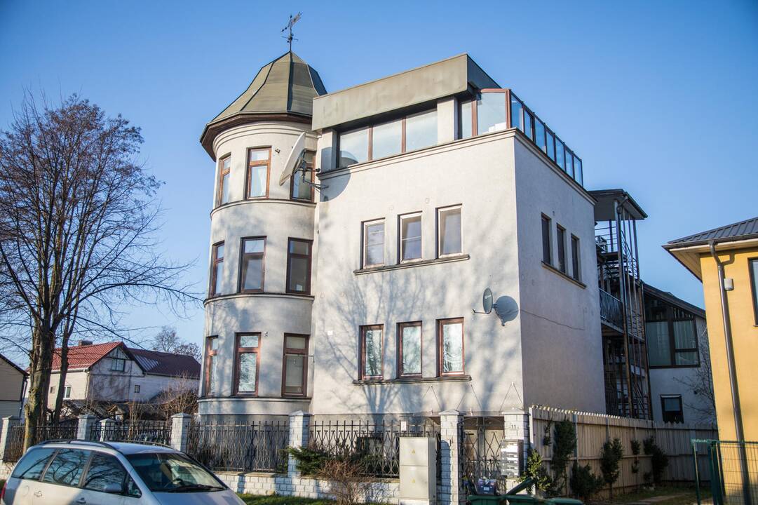 Namas Žaliakalnyje, kuriame įvyko nelaimė.