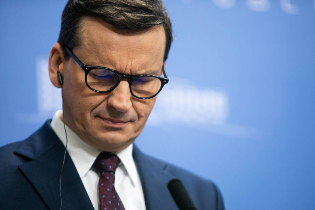 Lietuvos ir Lenkijos ministrų pirmininkų spaudos konferencija