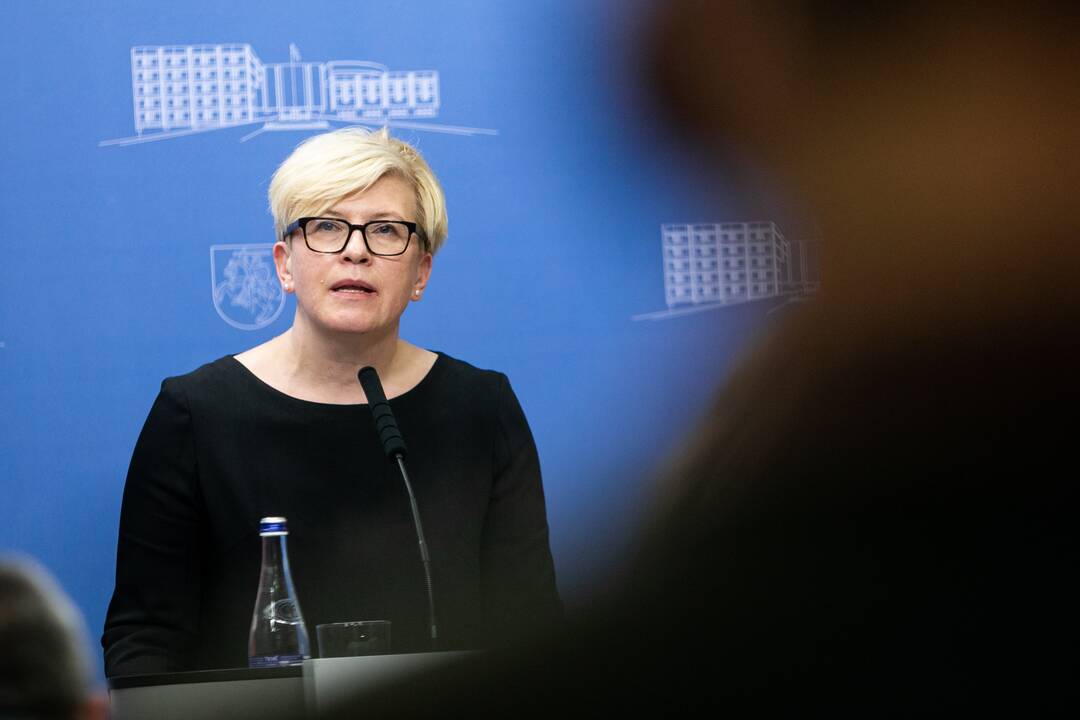 Lietuvos ir Lenkijos ministrų pirmininkų spaudos konferencija