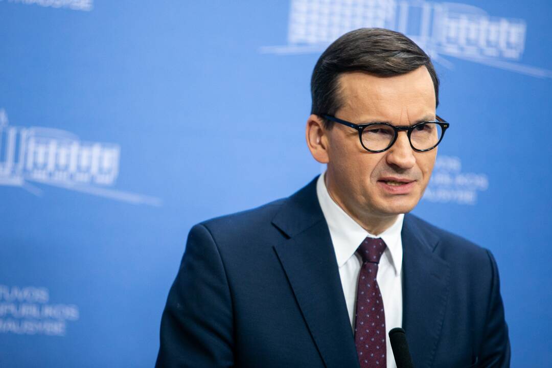 Lietuvos ir Lenkijos ministrų pirmininkų spaudos konferencija