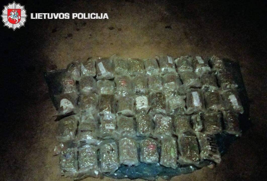Kanapių kontrabandininko kelionė baigėsi areštinėje