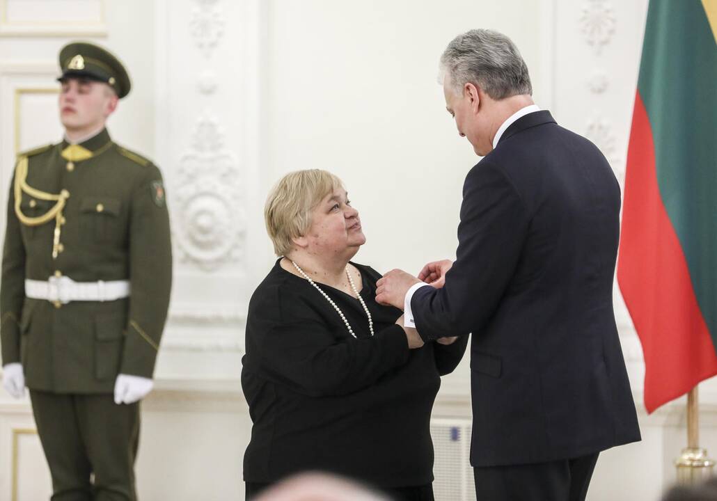 Valstybės apdovanojimai – labiausiai jai atsidavusiems žmonėms