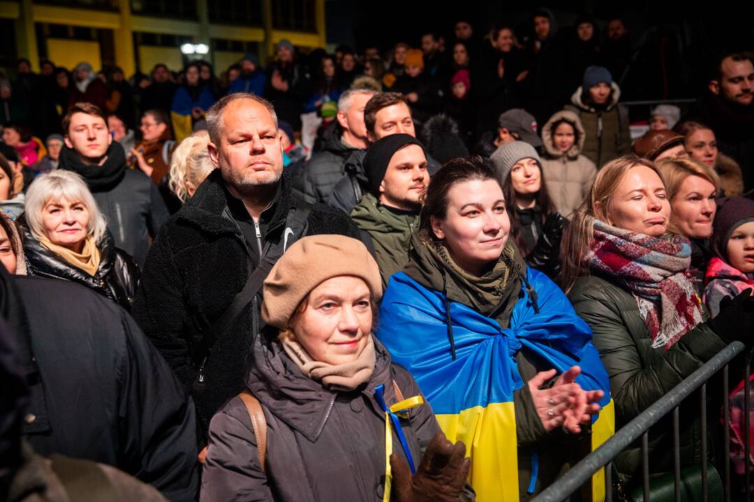 Vilniuje rengiamas Ukrainos palaikymo koncertas, atvyksta akcija „PUTinJail“