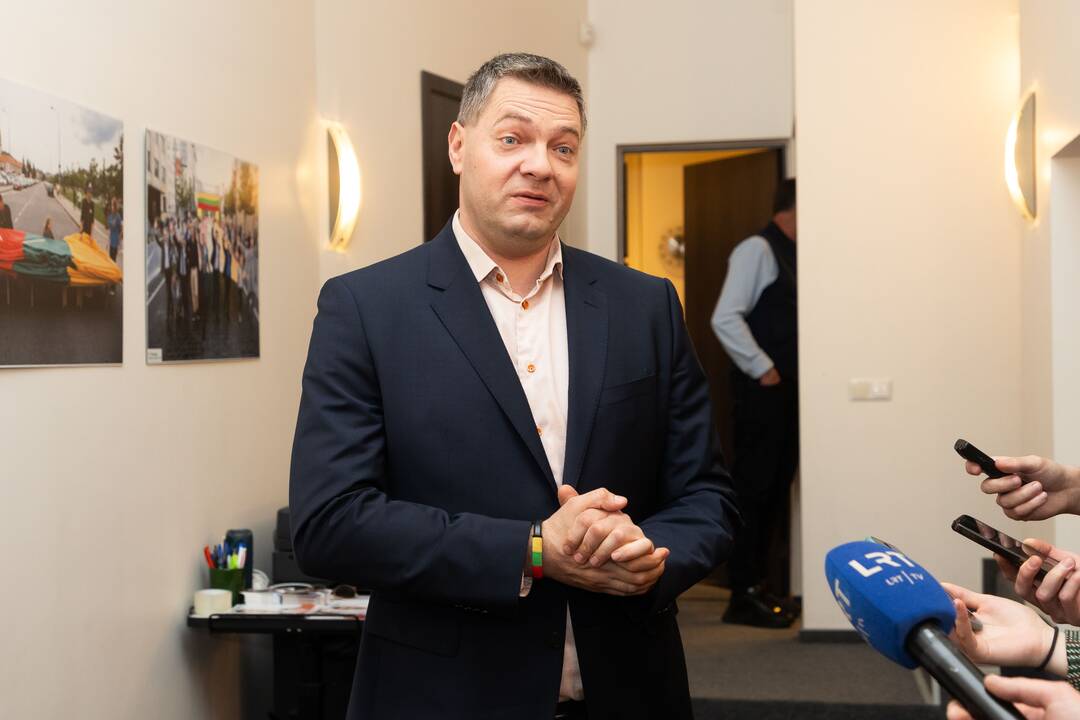 A. Mazuronio štabas Darbo partijos būstinėje