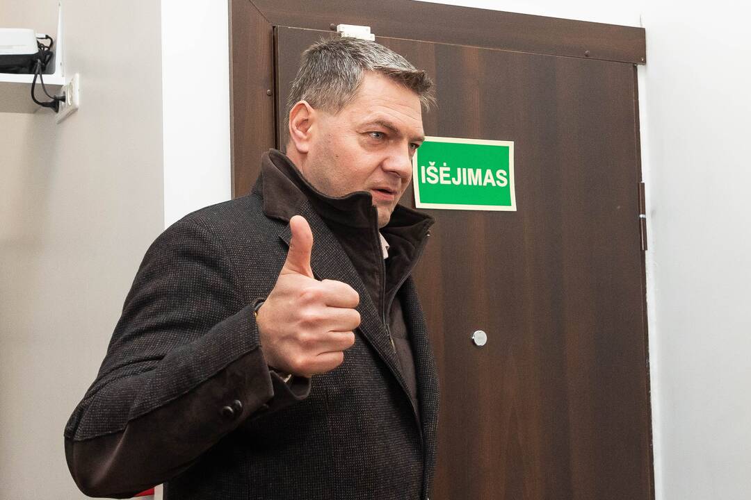 A. Mazuronio štabas Darbo partijos būstinėje