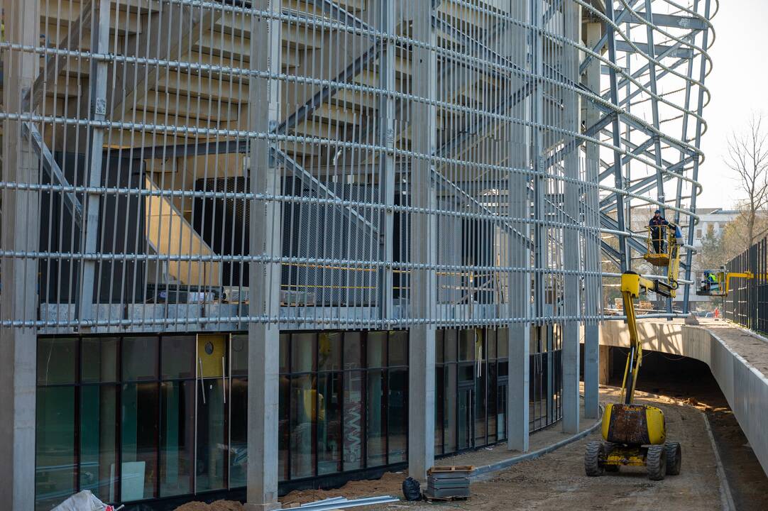 Procesas: Dariaus ir Girėno stadione jau atlikta apie 85 proc. darbų.