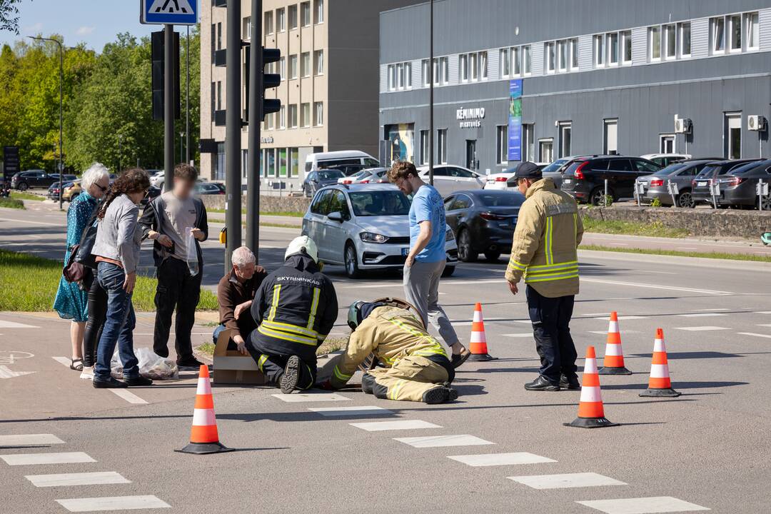 Gelbėjimo operacija: į šulinį įkrito ančiukai