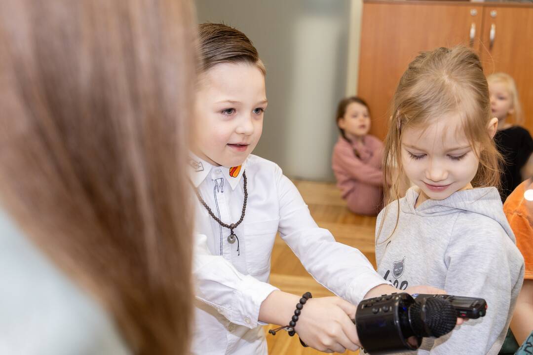 Mažųjų kauniečių pažintis su žurnalistika