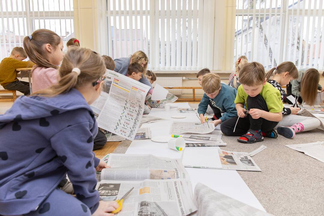 Mažųjų kauniečių pažintis su žurnalistika