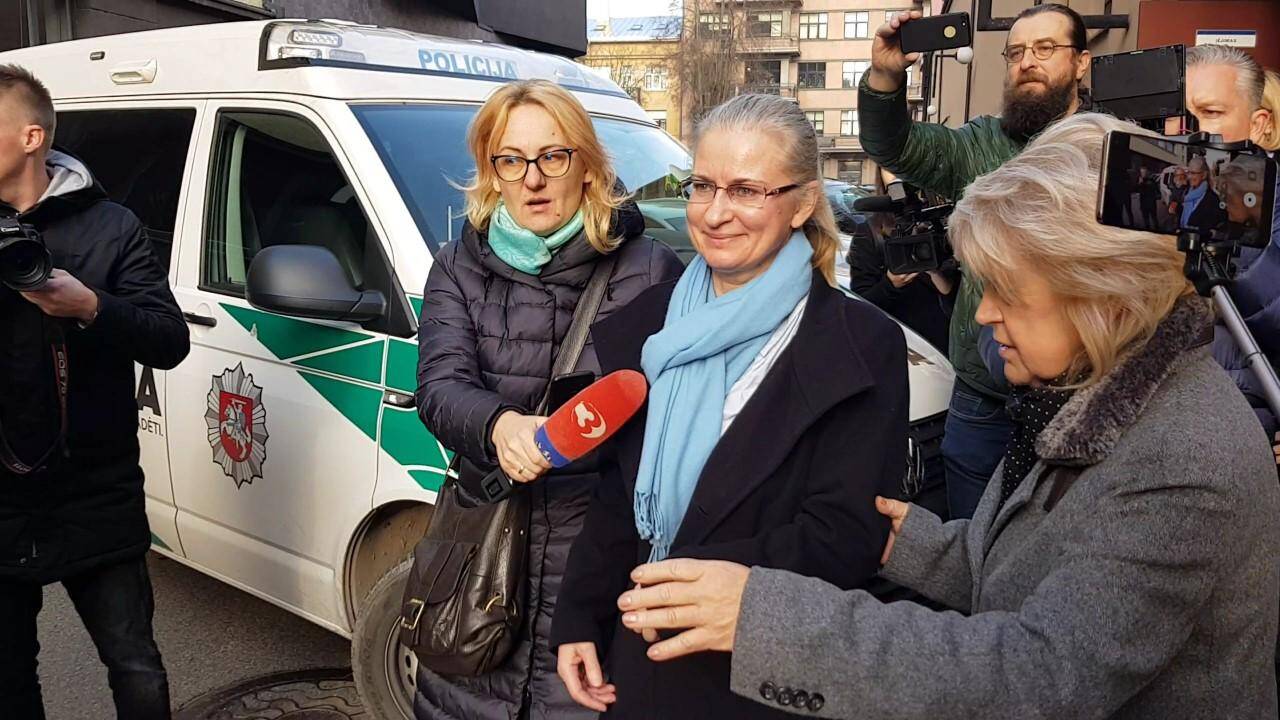 N. Venckienė iš Kauno tardymo izoliatoriaus išėjo į laisvę