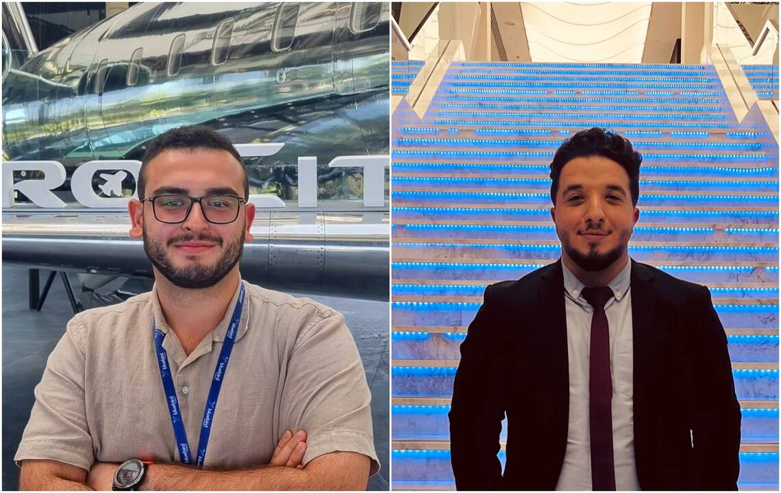 A.Ismayilovas (kairėje) ir M.Al Khalafas (dešinėje)