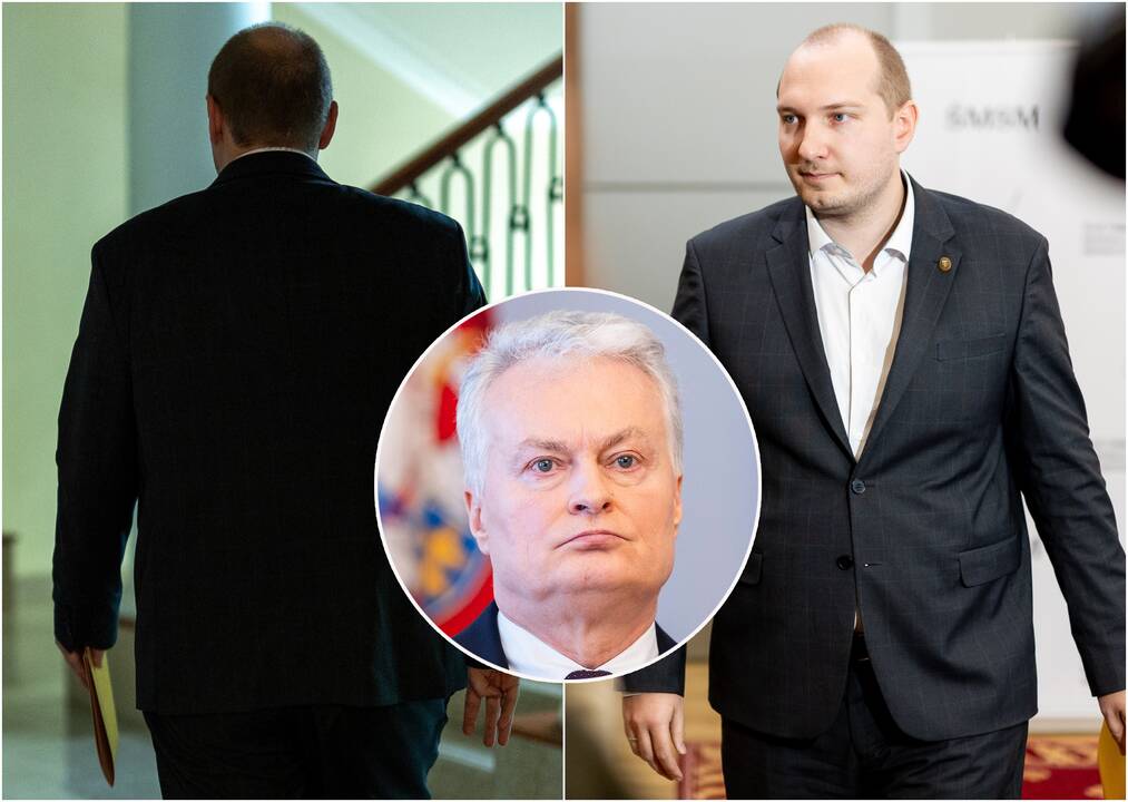 Gintautas Jakštas ir Gitanas Nausėda