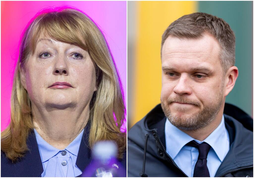 Vilija Blinkevičiūtė ir Gabrielius Landsbergis