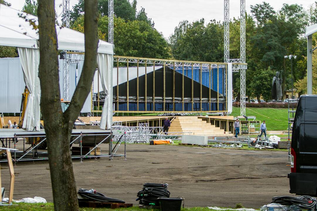 Kaunas ruošiasi popiežiaus atvykimui