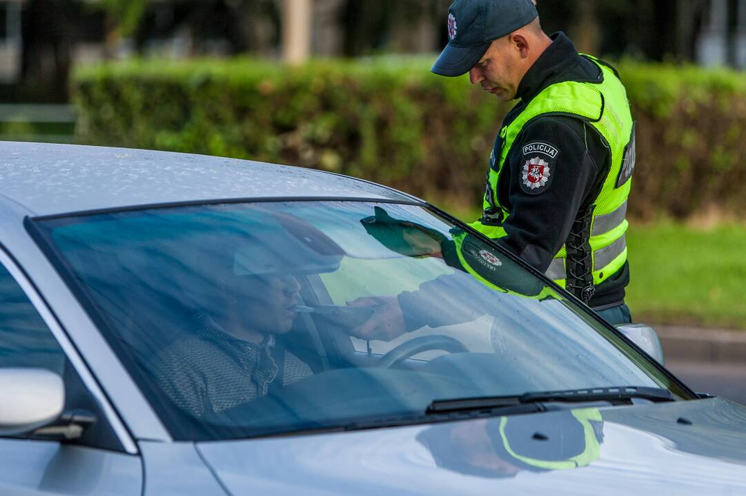 Policijos reidas Taikos prospekte