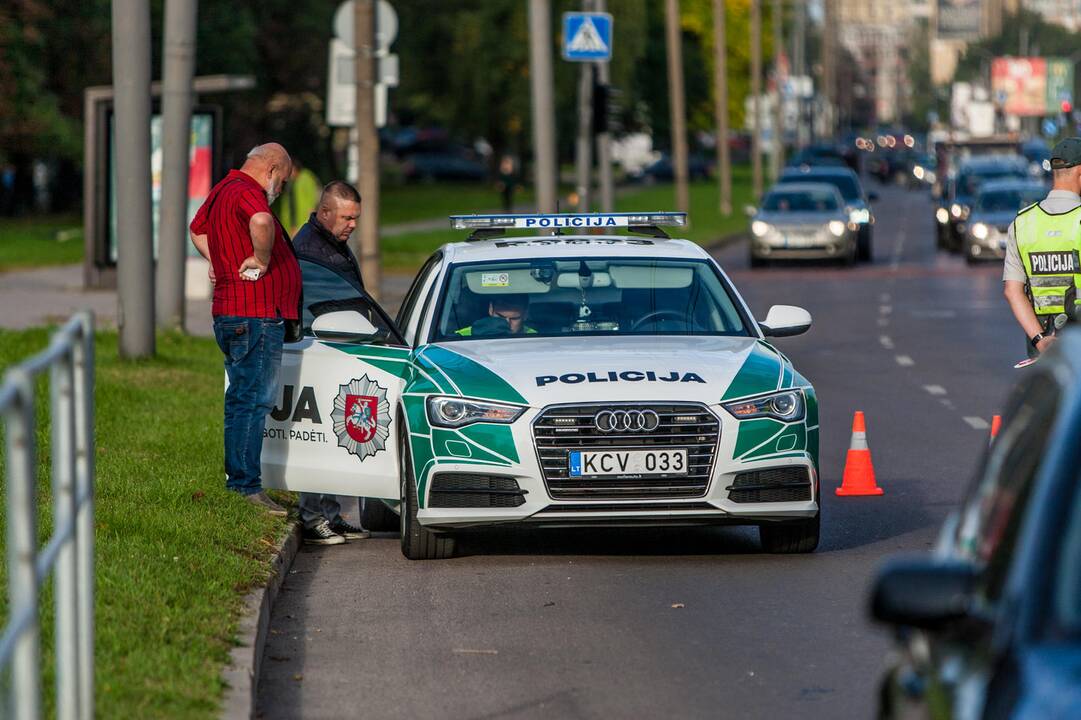 Policijos reidas Taikos prospekte