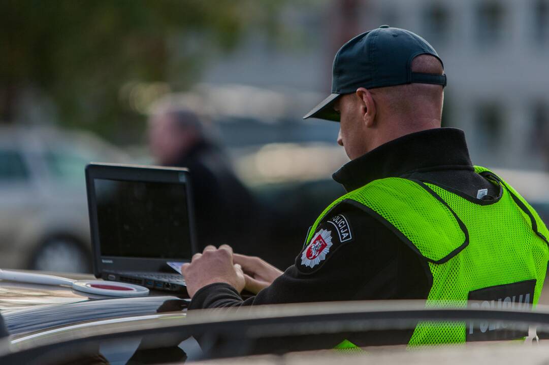 Policijos reidas Taikos prospekte
