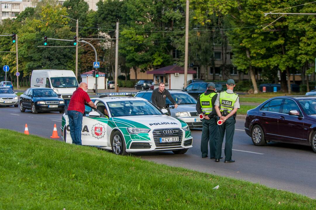Policijos reidas Taikos prospekte