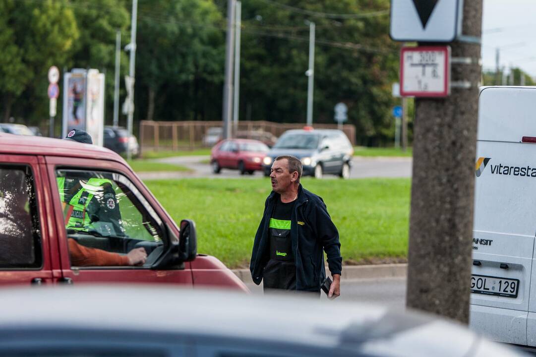 Policijos reidas Taikos prospekte