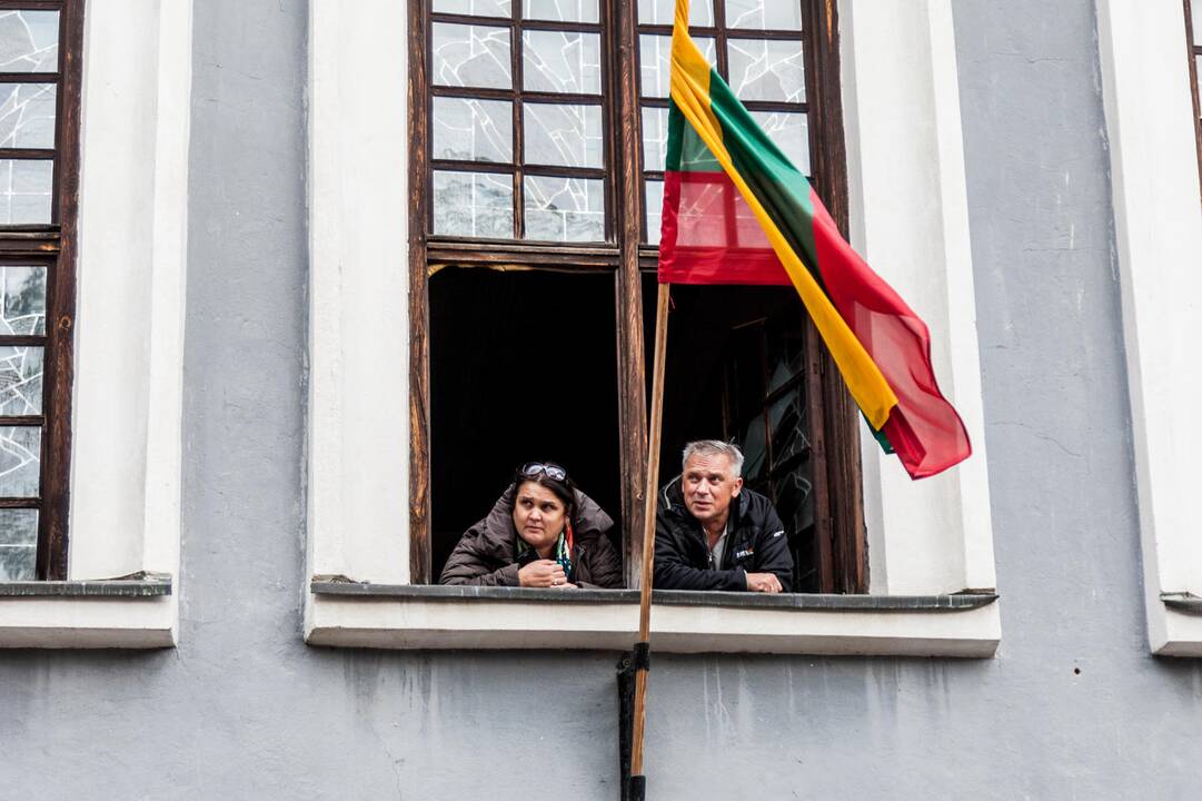 Šventasis Tėvas Kauno rotušės aikštėje