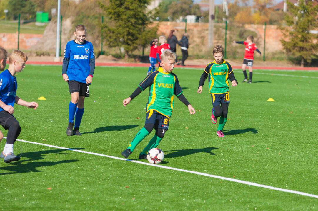 Vilkijoje atidarytas rekonstruotas stadionas