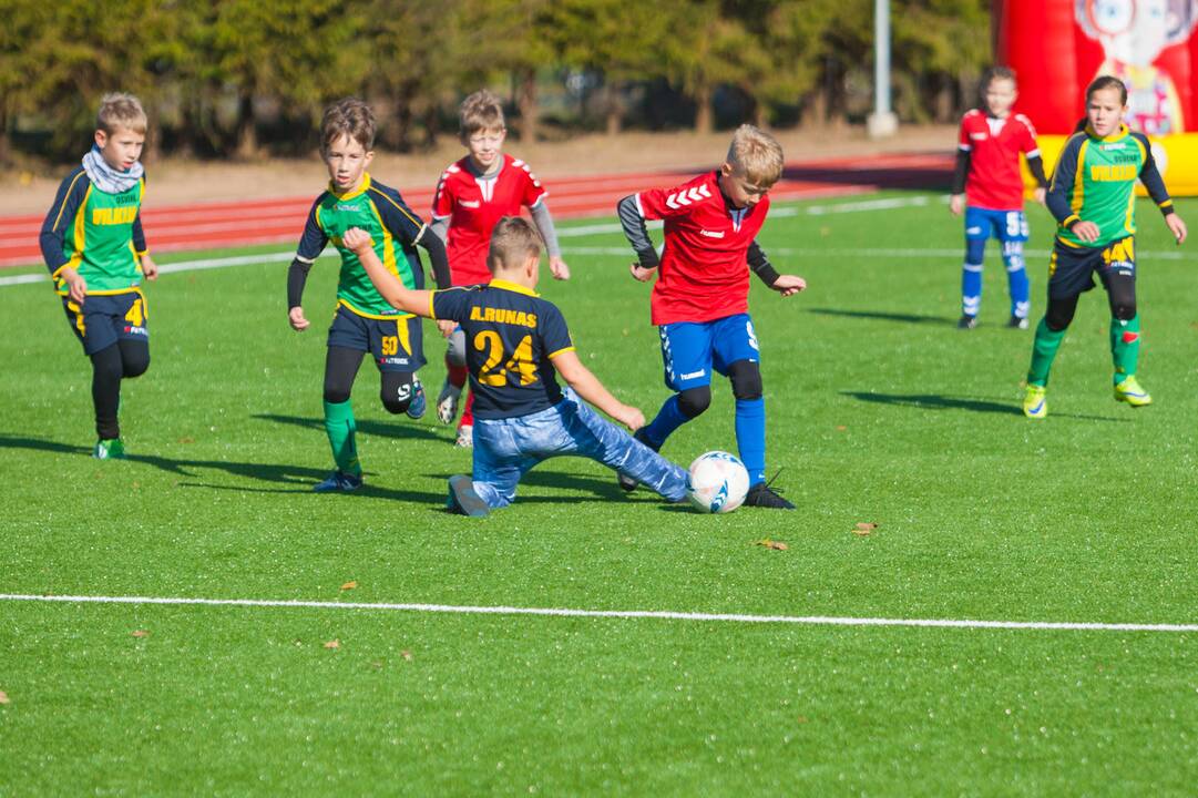 Vilkijoje atidarytas rekonstruotas stadionas
