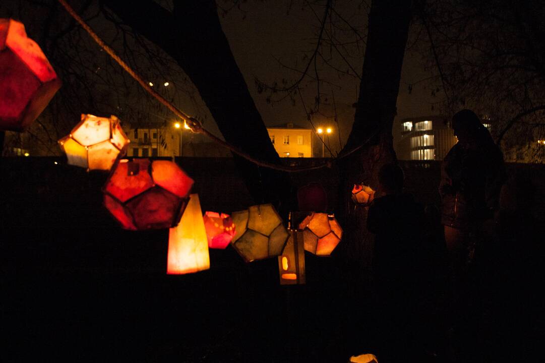 Šviesų šventė Nemuno saloje 