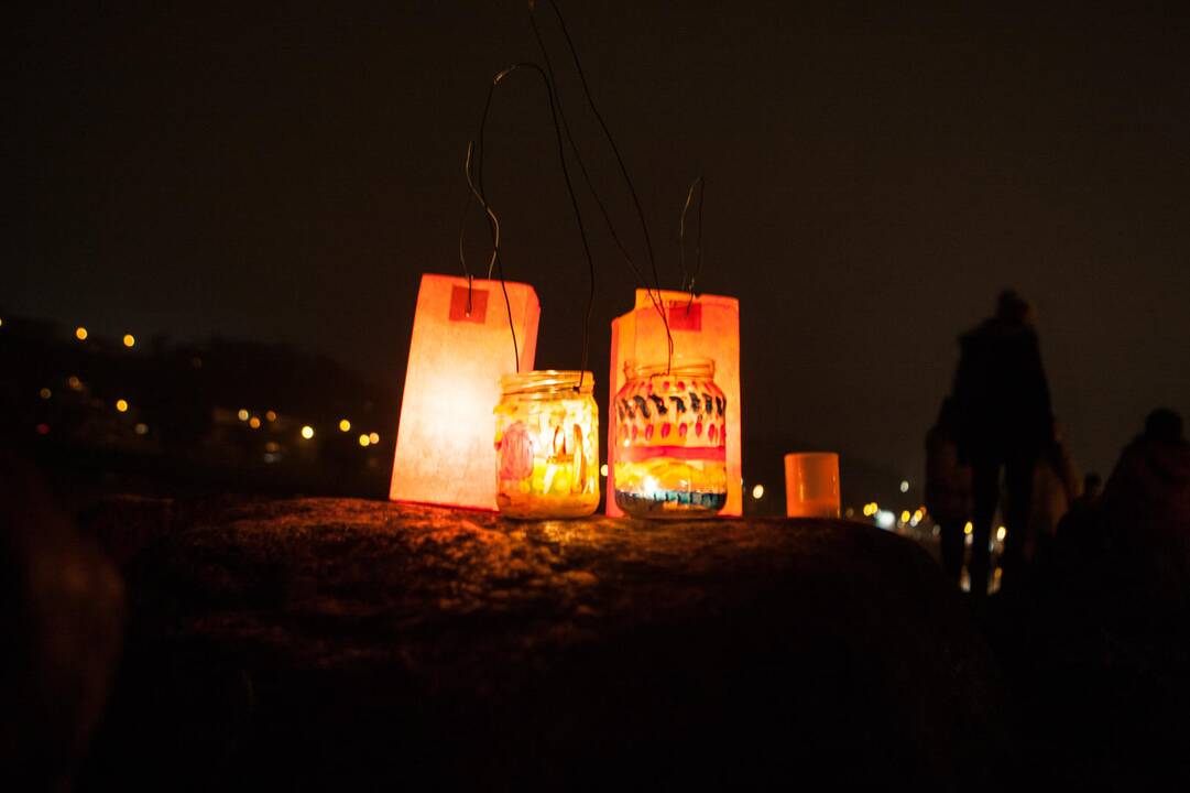 Šviesų šventė Nemuno saloje 