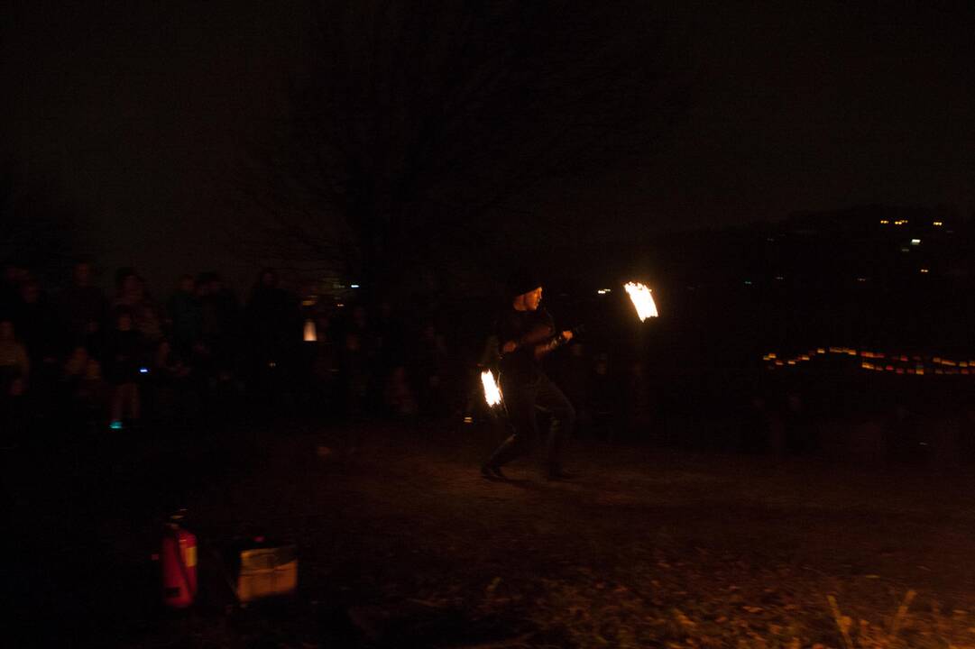 Šviesų šventė Nemuno saloje 