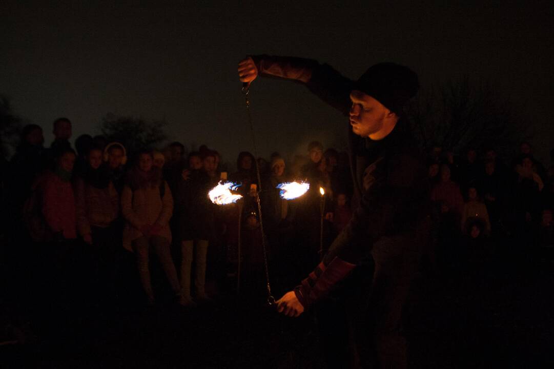 Šviesų šventė Nemuno saloje 