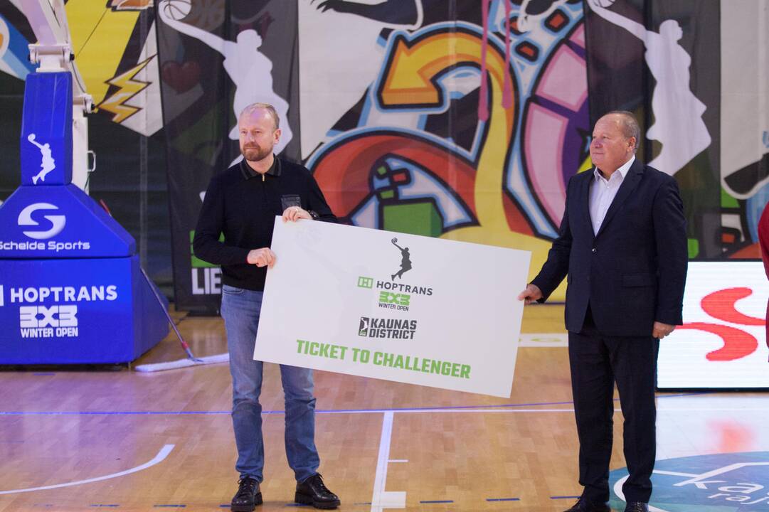 Lietuvos 3x3 krepšinio čempionate Garliavoje – ir Kauno rajono mėnesio žmogaus apdovanojimas