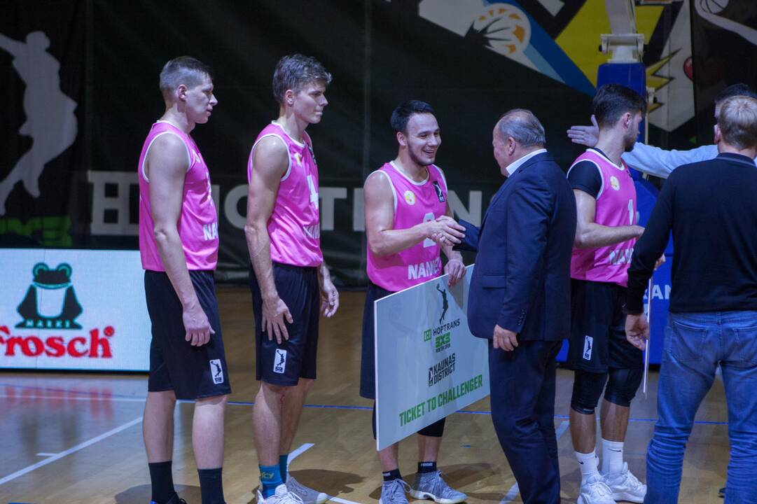 Lietuvos 3x3 krepšinio čempionate Garliavoje – ir Kauno rajono mėnesio žmogaus apdovanojimas