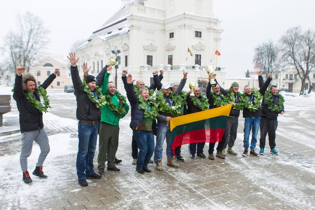 Poledinės žūklės čempionų sutikimas Kaune