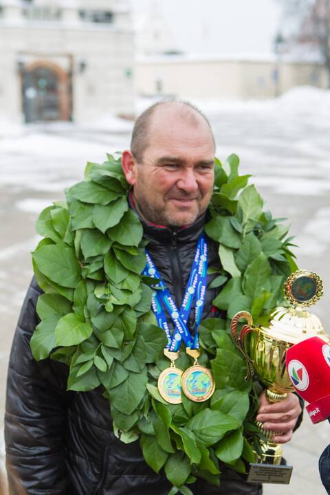 Poledinės žūklės čempionų sutikimas Kaune