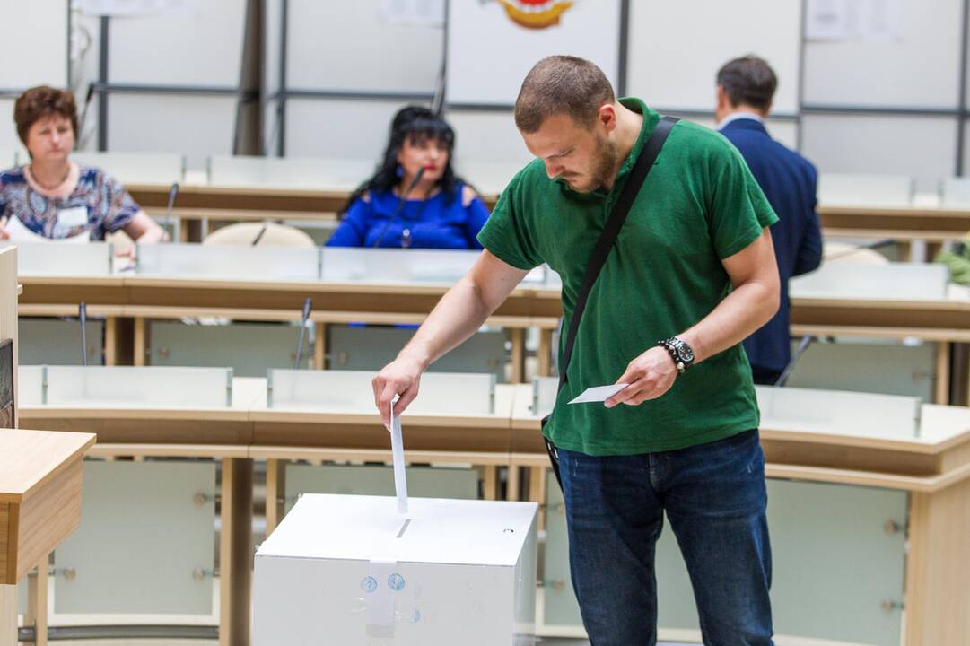 Išankstinis balsavimas prezidento ir EP rinkimuose