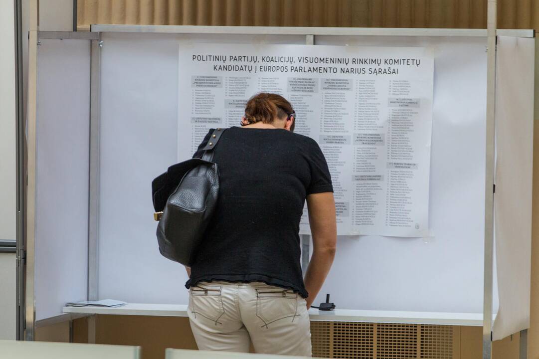 Išankstinis balsavimas prezidento ir EP rinkimuose