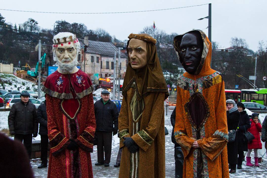 Kaune lankėsi Trys karaliai