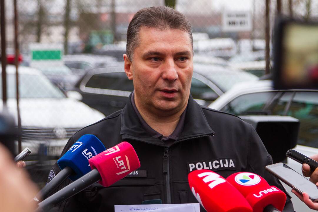 Kauno policija pristatė trikojų rezultatus