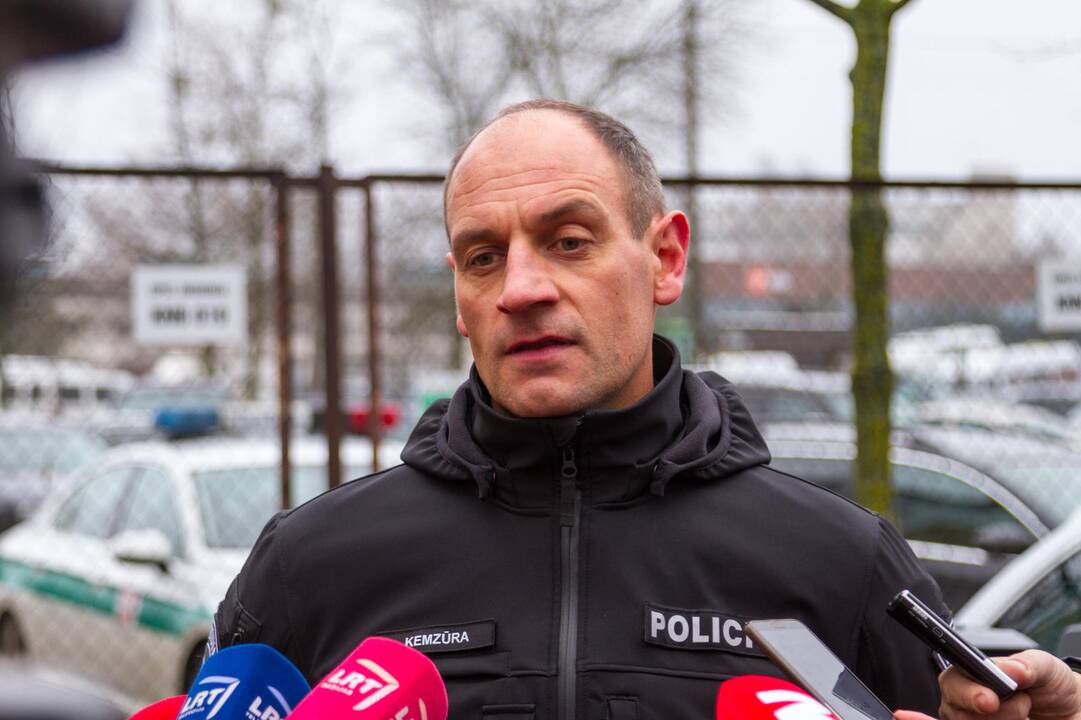 Kauno policija pristatė trikojų rezultatus