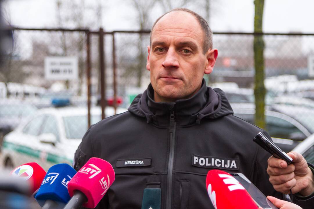 Kauno policija pristatė trikojų rezultatus