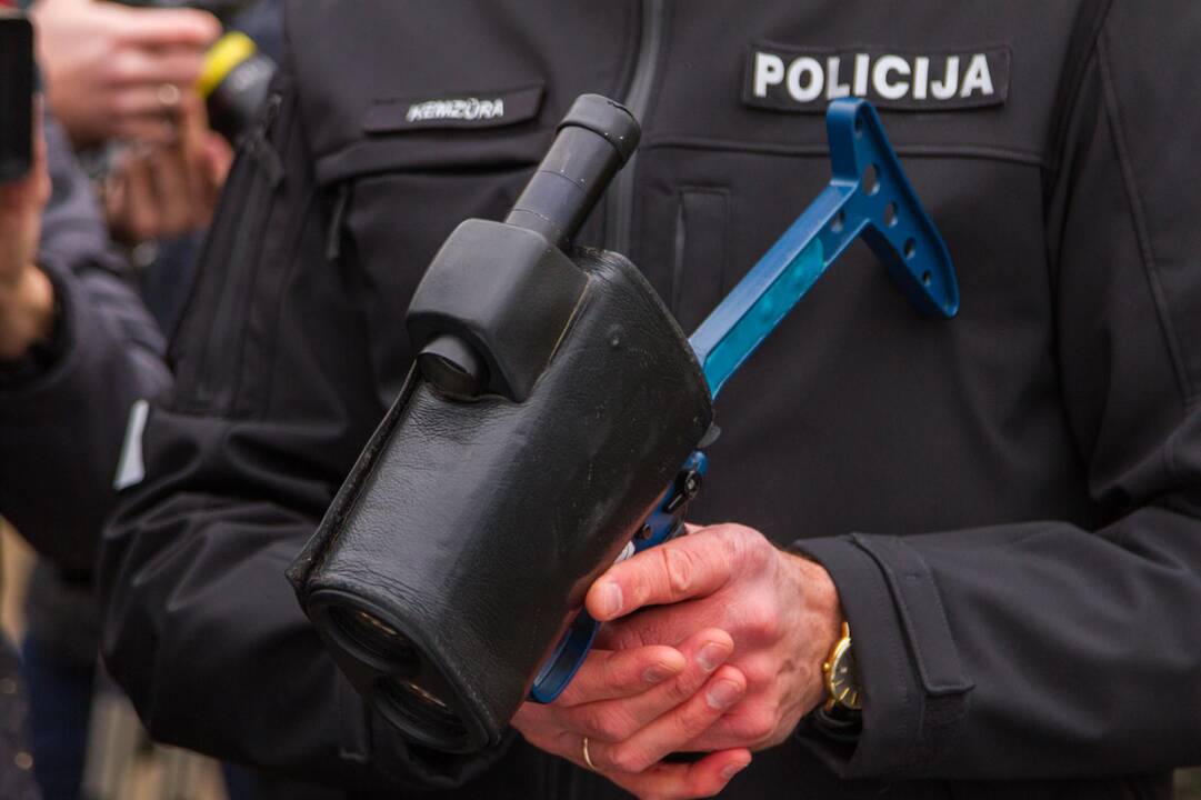 Kauno policija pristatė trikojų rezultatus