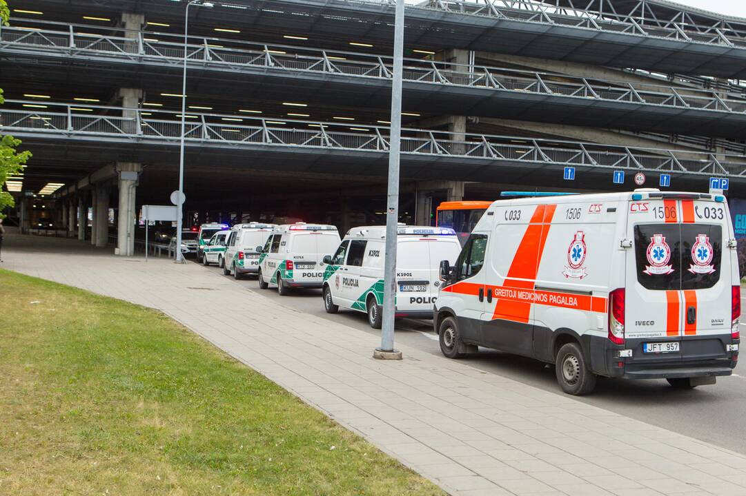Nelaimė „Akropolio“ prekybos centro aikštelėje